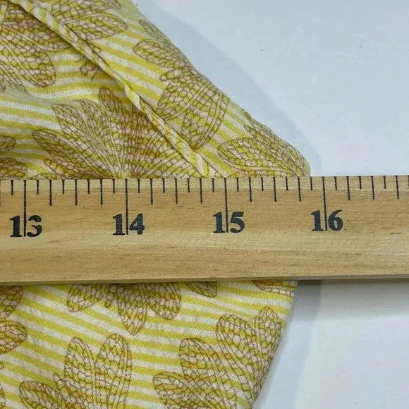 Maeve Anthropologie yellow dragonfly cafe sundress size 8 - Picture 13 of 14